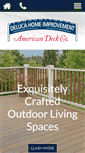 Mobile Screenshot of americandeckco.com