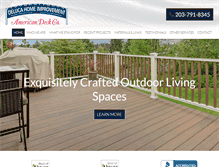 Tablet Screenshot of americandeckco.com